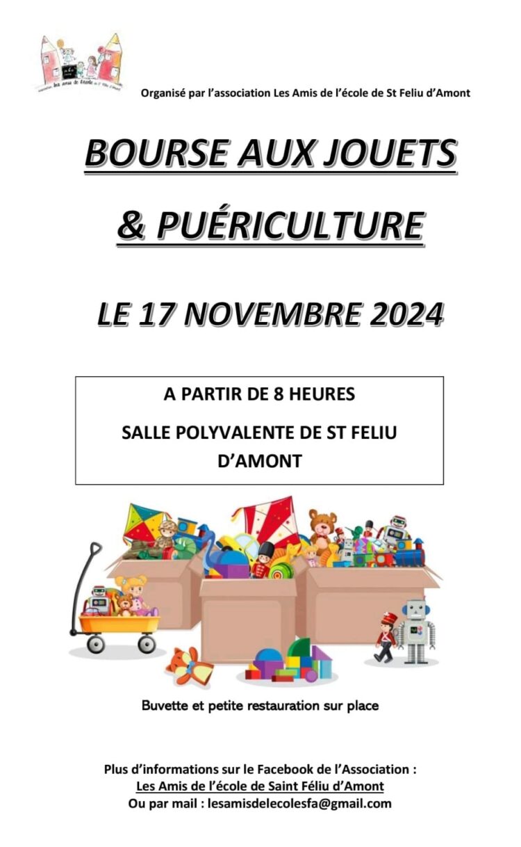 BOURSE AUX JOUETS & PUERICULTURE