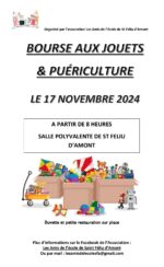 BOURSE AUX JOUETS & PUERICULTURE