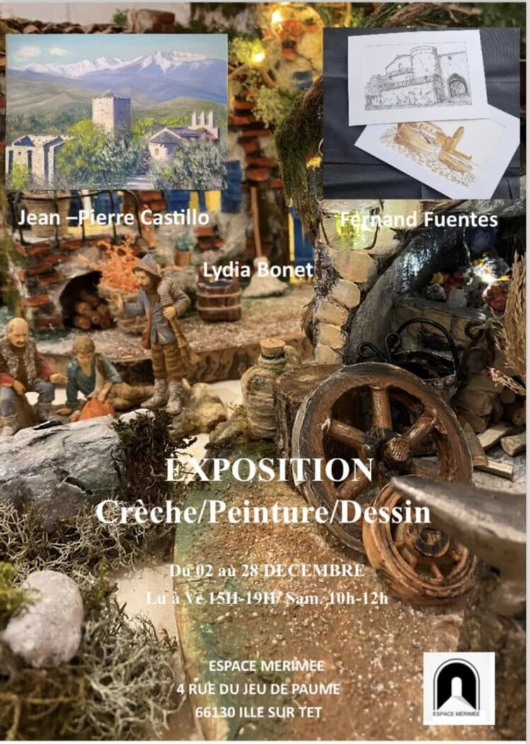 EXPOSITION CRECHE PEINTURE ET DESSIN