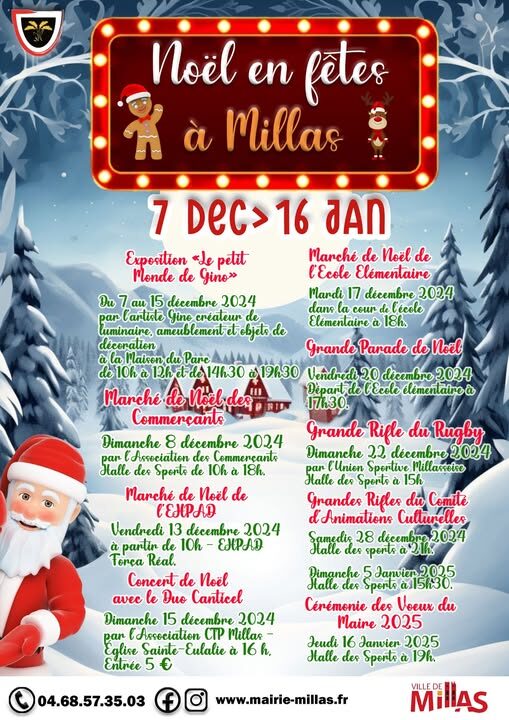 NOËL EN FÊTES A MILLAS